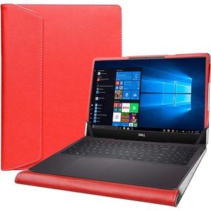 alapmk Red Chrome Notebook Leather Case.
